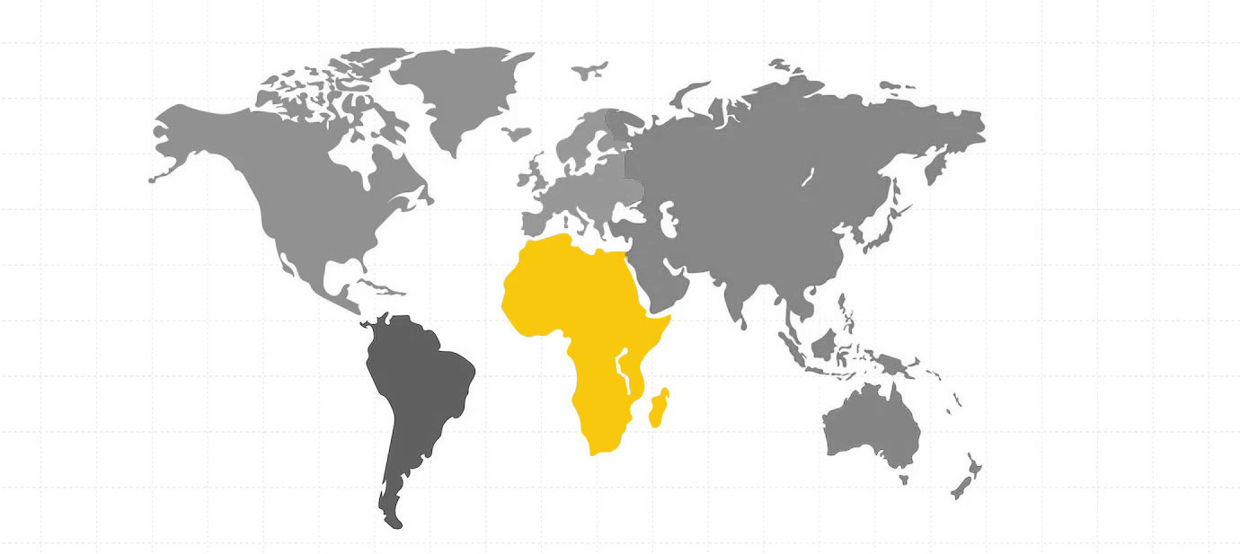 Accéder aux pays d'Afrique